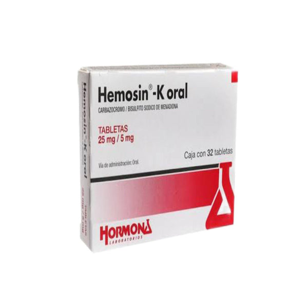 Hemosin-k oral 32 tabletas