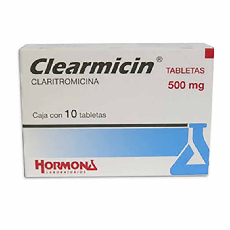 Clearmicin 10 tabletas 500mg *a