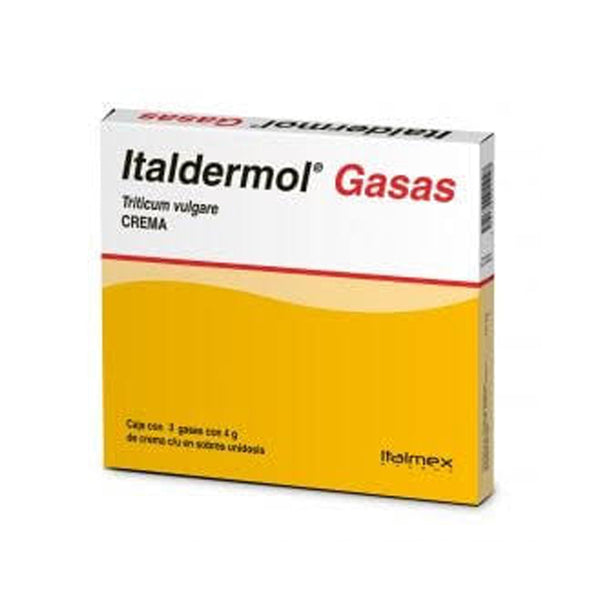 ITALDERMOL GASAS C/3 CREMA