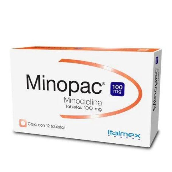 Minopac 12 tabletas 100mg