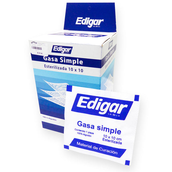GASA SIMPLE EDIGAR 10X10 C/100