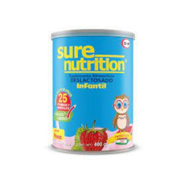 Sure nutrition infantil fresa 400gr