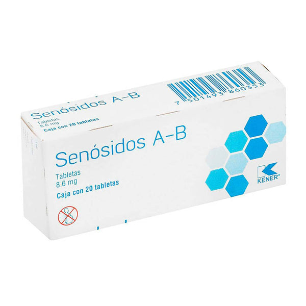 Senosidos a, b 187 mg tabletas con 20 (kener)