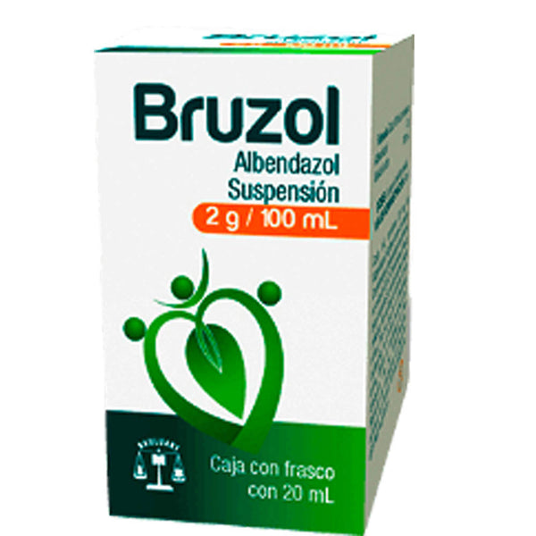 Albendazol 100 mg./5 ml. suspension 20ml (bruzol)