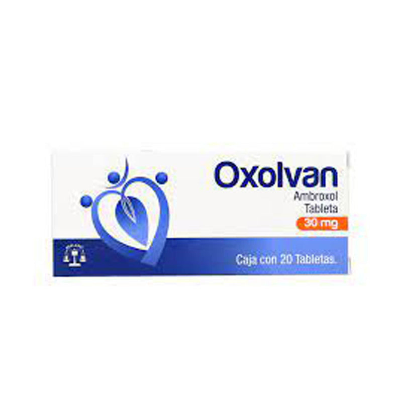 Ambroxol 30 mg. tabletas con 20 (oxolvan)