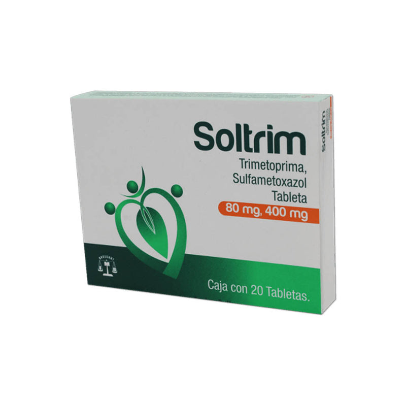 Trimetoprima-sulfametoxazol 80 mg./400 mg. tabletas con 20 (soluciontrim)