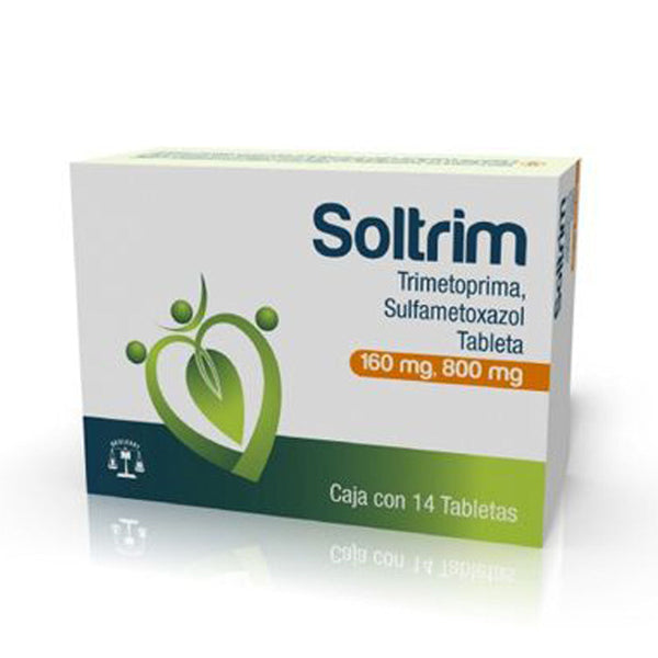 Trimetoprima-sulfametoxazol 160 mg./800 mg. tabletas con14 (soluciontrim)