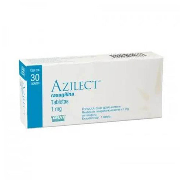 Azilect 10 tabletas 1mg