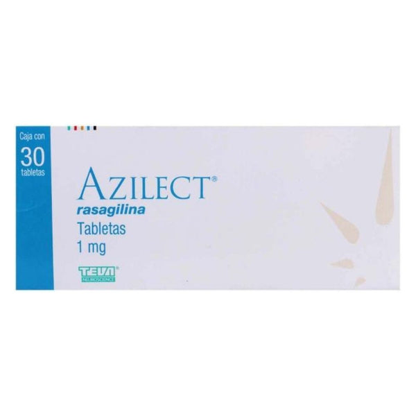 Azilect tabletas 1 mg con 30