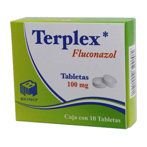 Fluconazol 100mg tabletas con 10 (terex)