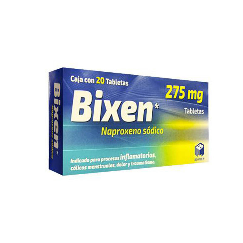 NAPROXENO 275 MG TAB C/20 (BIXEN)