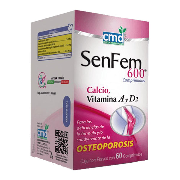 Senfemeninas 60 comprimidos 600 mg