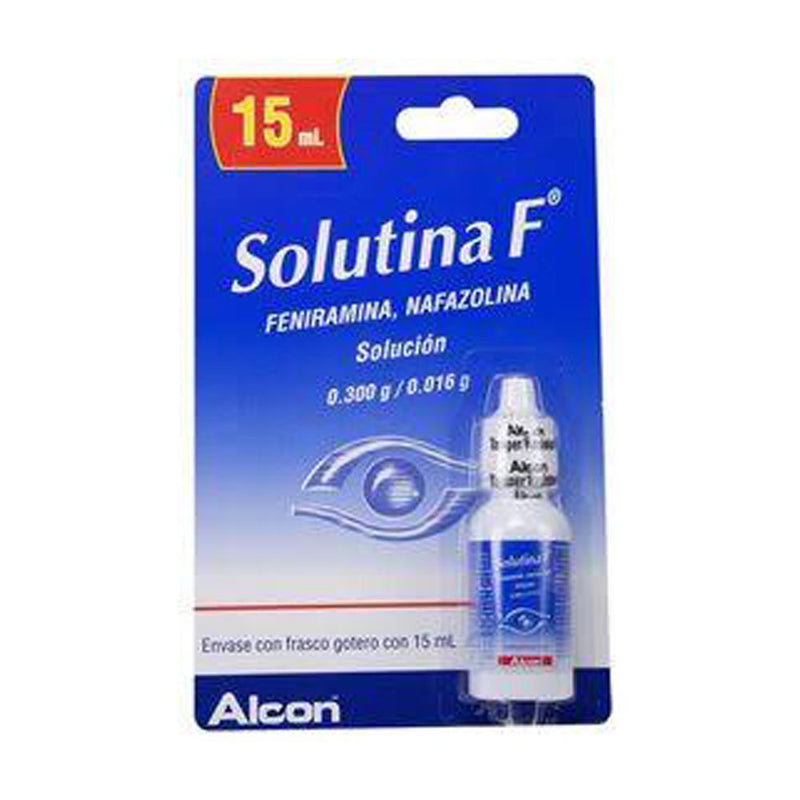 Solucionutina "f" blister solucion 15ml