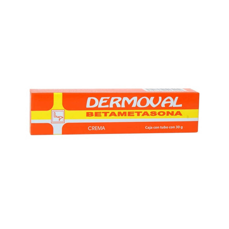 Betametasona 0.10 g./100 g. crema 30gr (dermoval)