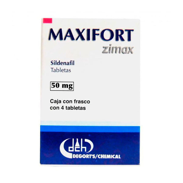 sildenafil 50mg tabletas con 4 (maxifort)