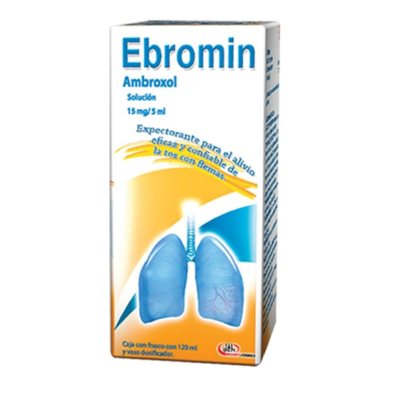 Ambroxol 15 mg./5 ml. solucion 120ml (ebromin)