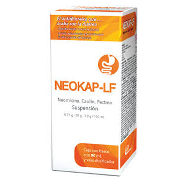 Neomicina-caolin-pectina 71 mg./20 g./1 g./100 ml. suspension 90ml (neokap lf)