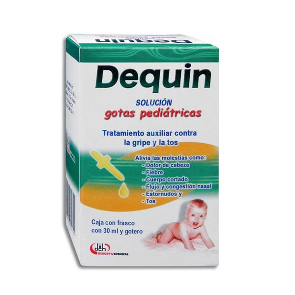 Dextro-fenilef-guayfe 2.50g/2 g/0.02 g/0.10 g/100ml solucion gotas con 30 ml(debequin c gts pediatrico)