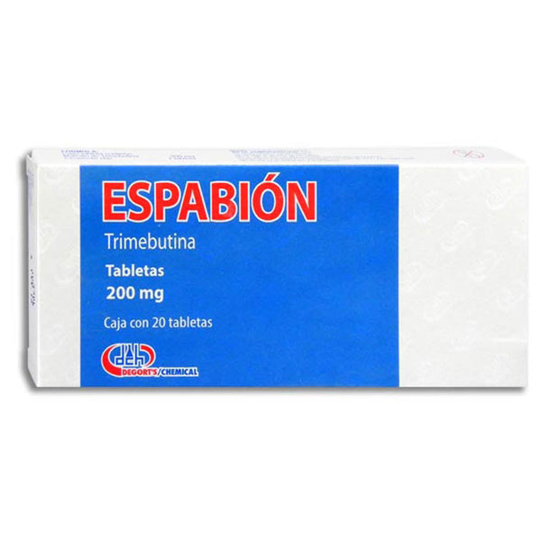 Trimebutina 200 mg. tabletas con 20 (abion)