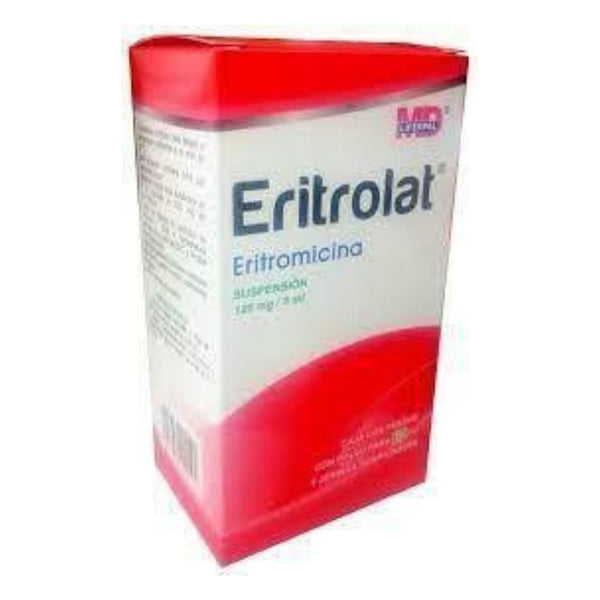 Eritromicina suspension 125mg 60ml (a)(eritrolat)