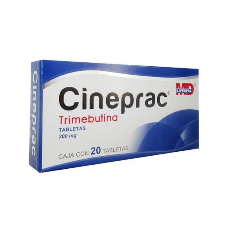 Trimebutina 200 mg. tabletas con 20 (cineprac)