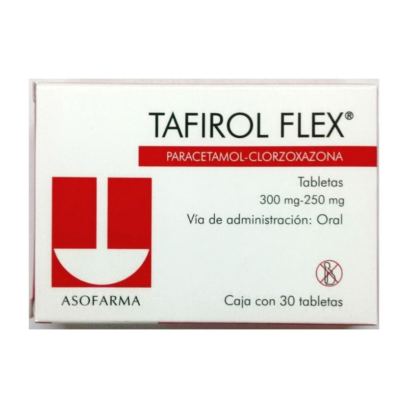 Tafirol flex 30 tabletas 300/250mg