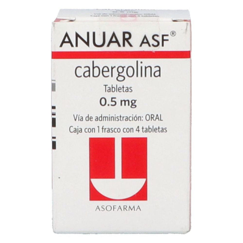 Anuar asf 4 comprimidos 0.5mg