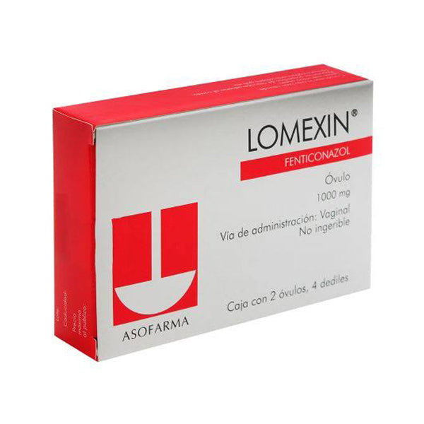 Lomexin 1000mg 2 ovulos