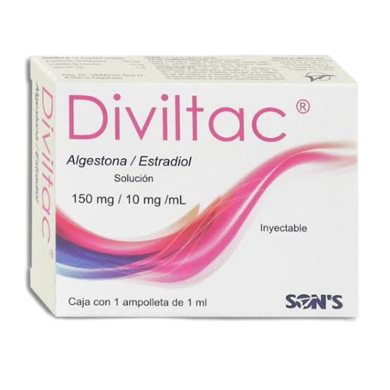 Algestona-estradiol 150/10 mg ampolletas con 1(diviltac)