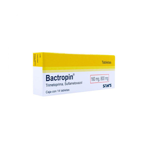 Trimetoprima-sulfametoxazol 160 mg./800 mg. tabletas con14 (bactropin)
