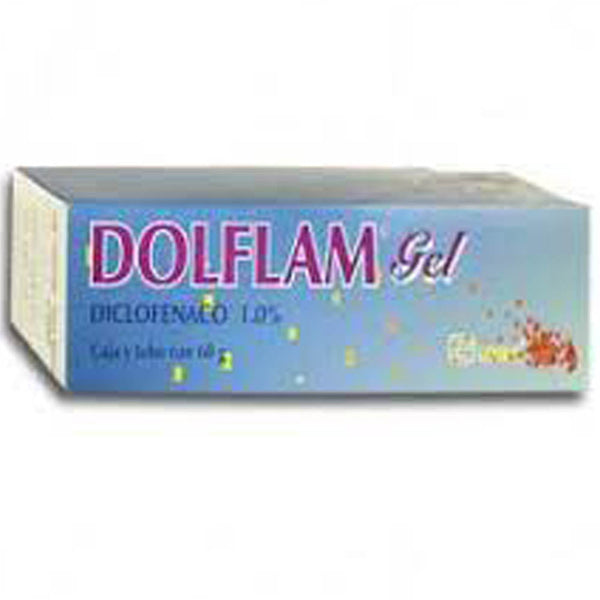 Diclofenaco 1 g./100 g. gel 60gr (dolflam)
