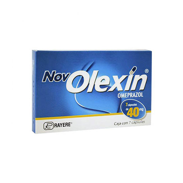 Omeprazol 40 mg. capsulas con 7 (novolexin)