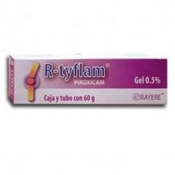 Piroxicam 5% gel 60gr (r-tyflam)