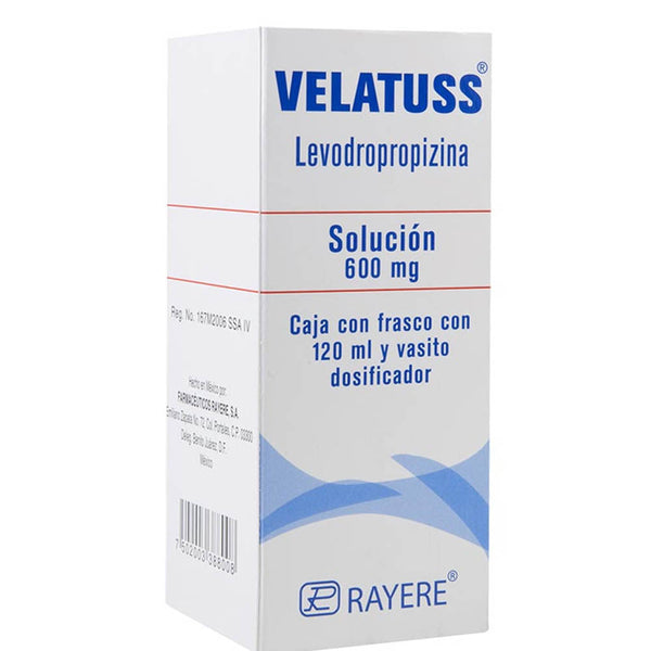 Levodropropizina 600mg solucion.120 ml convaso dosificador (velatus)