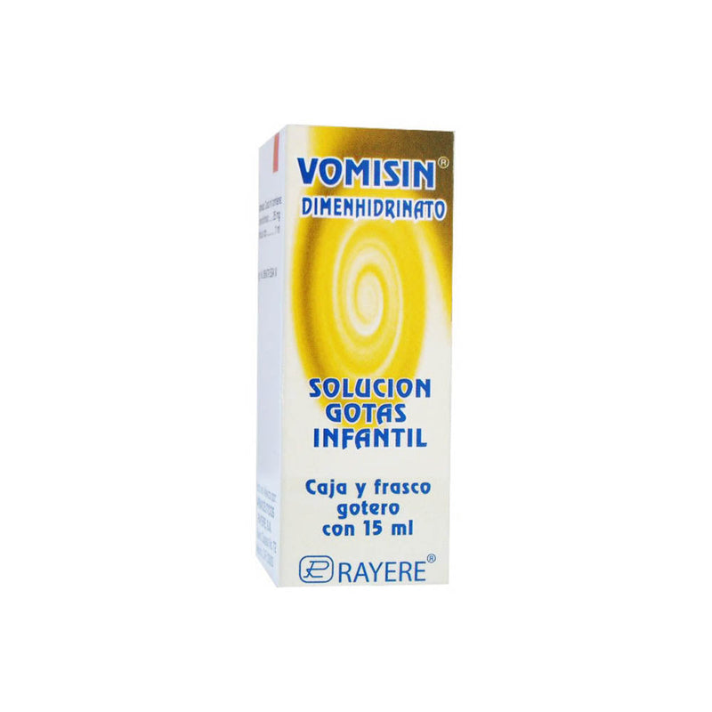Dimenhidranato 25 mg./1 ml. solucion gotas infantil 15ml (vomisin)