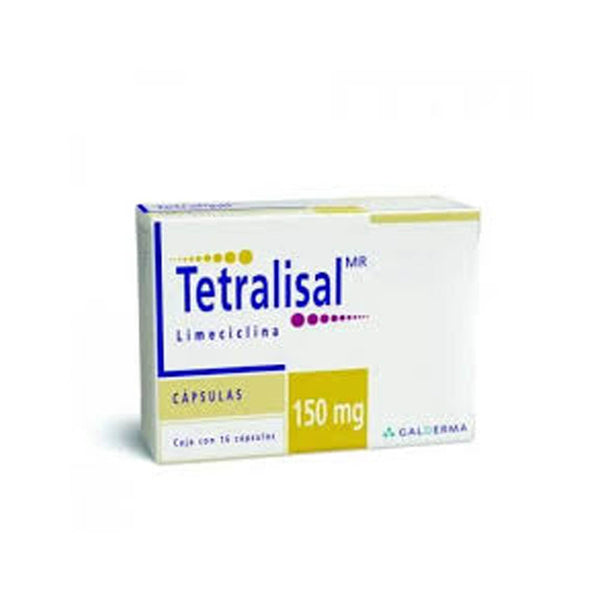 Tetralisal 16 capsulas 150mg