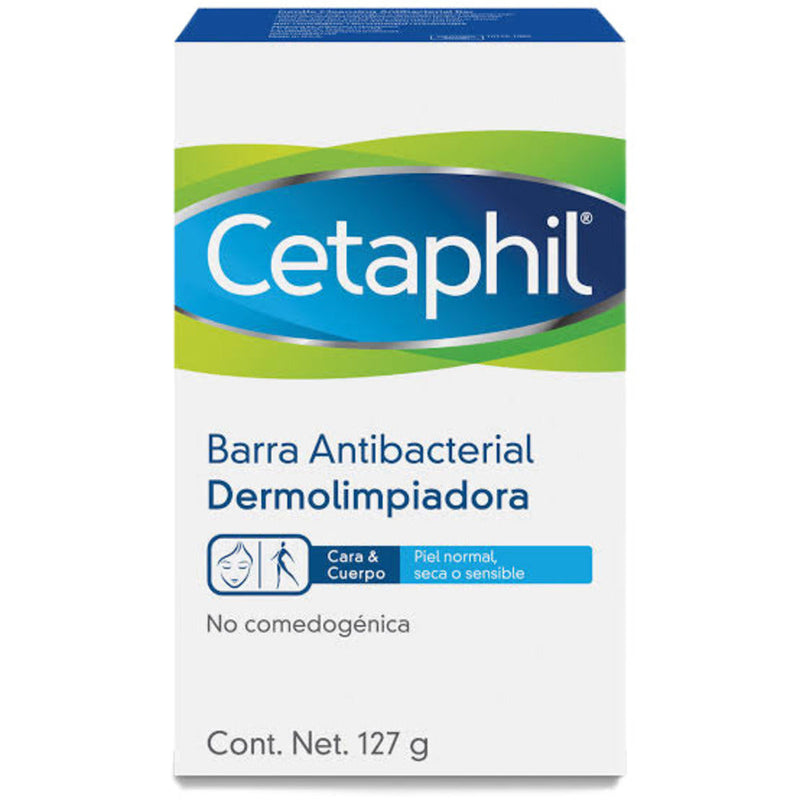 Jabon cetaphil antibacterial 127gr