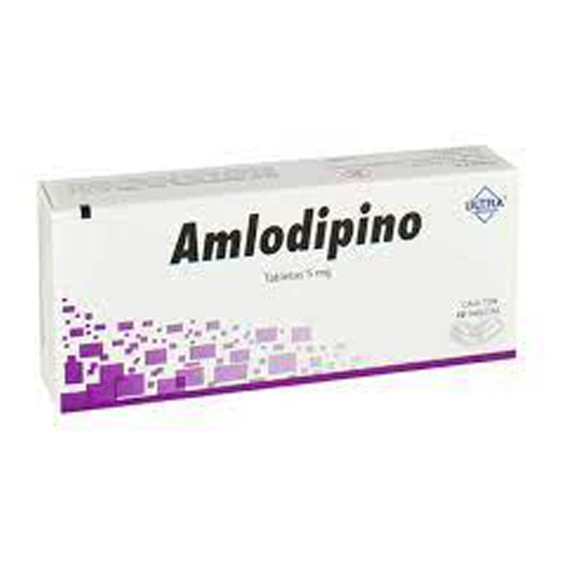 Amlodipino 5 mg tabletas con 10 (farex)