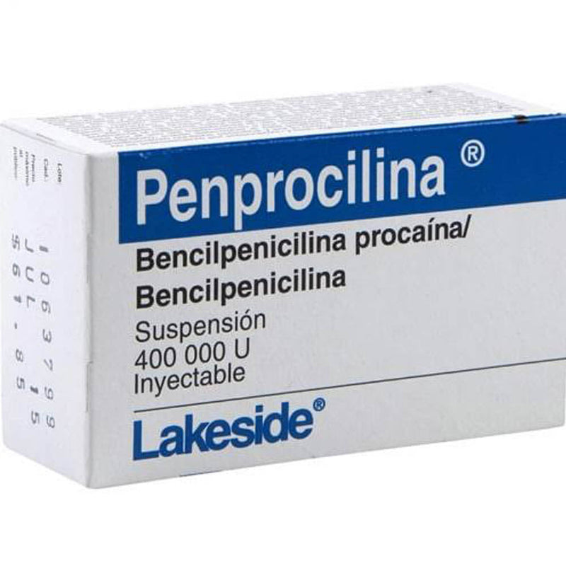 PENPROCILINA SUSP INY 400000*A