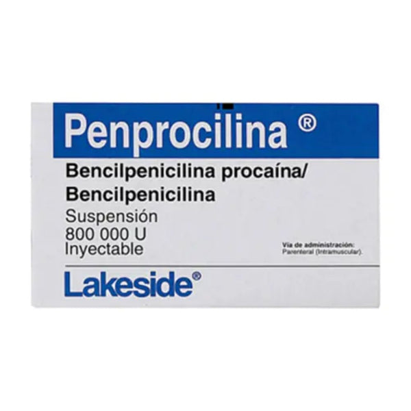 Penprocilina suspension inyectables 800000