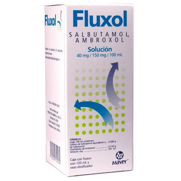 Ambroxol-salbutamol 150mg/40mg solucion 120ml (fluxol)
