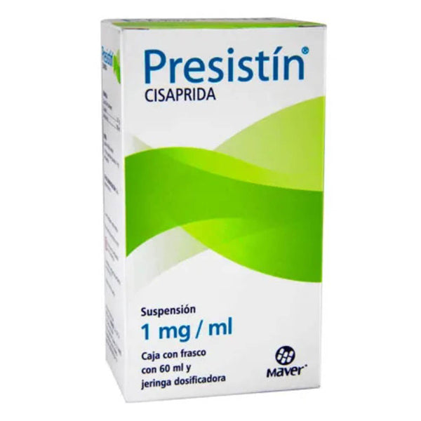 Cisaprida 1 mg./1 ml. suspension 60ml (presistin)