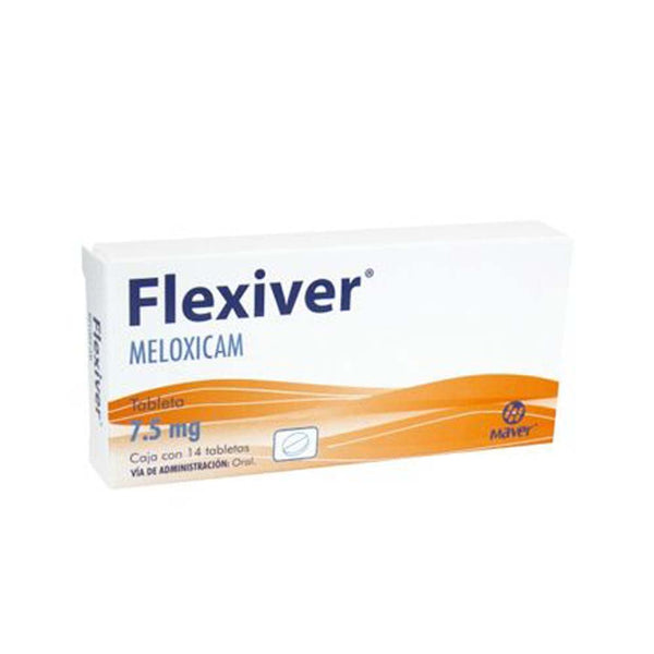Meloxicam 7.5 mg. tabletas con14 (flexiver)