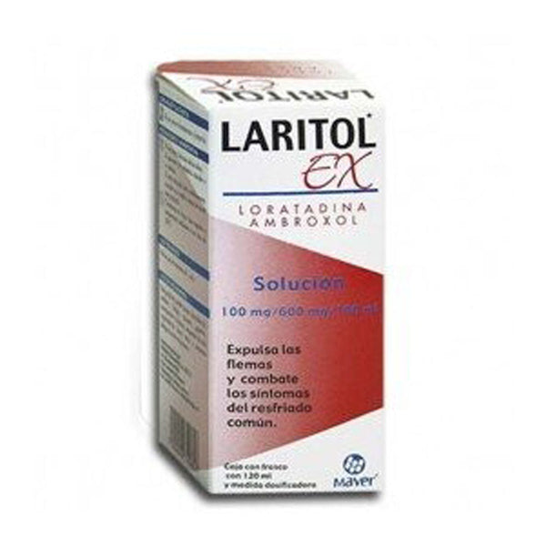 Ambroxol-loratadina 5 mg./30 mg./5 ml. jarabe 120ml (laritol ex)