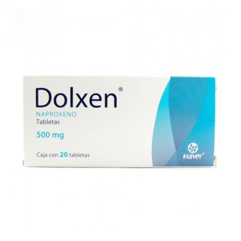Naproxeno 500 mg. tabletas con 10 (dolxen)