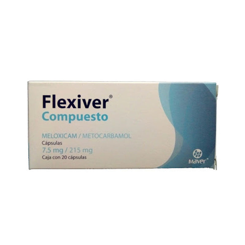 METOCARBAMOL-MELOXICAM COMPTO 215/7.5MG CAP C/20 (FLEXIVER)