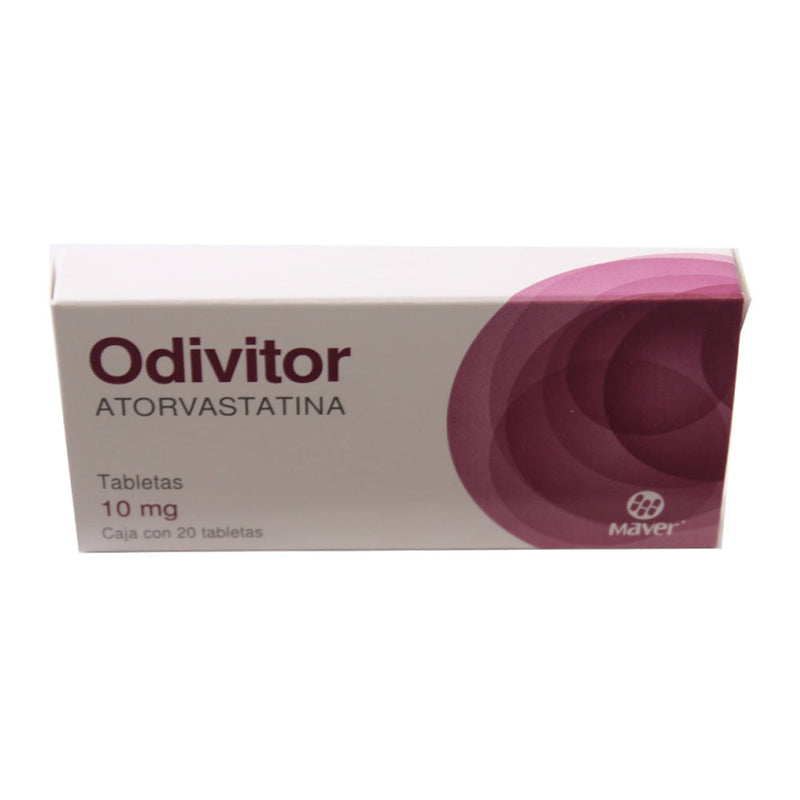 Atorvastatina 10 mg tabletas con 20 (odivitor)