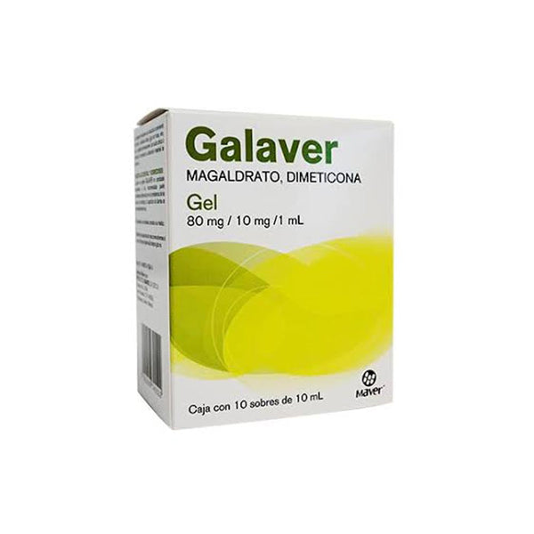 Magaldrato-dimna 80/10 mg sobres con 10 (galaver)