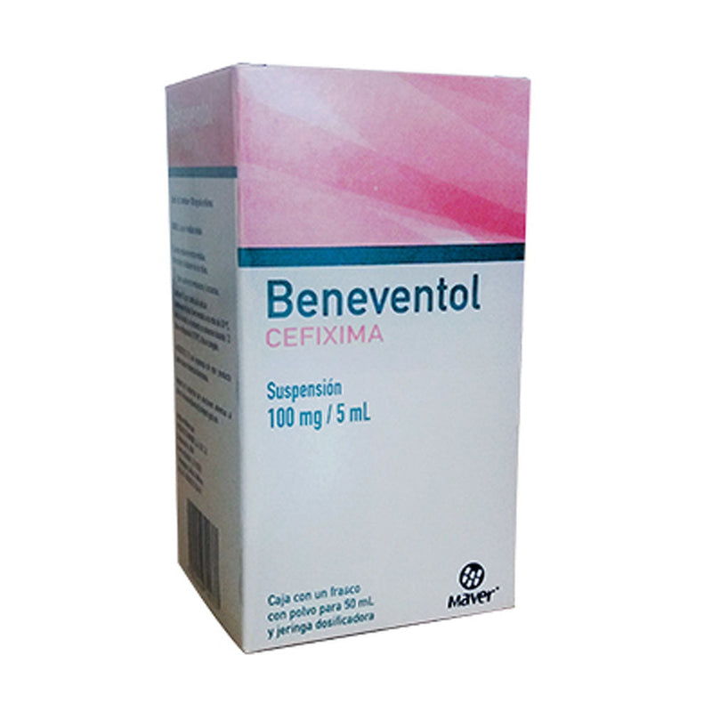 Cefixima 100 mg solucion 50ml (beneventol)