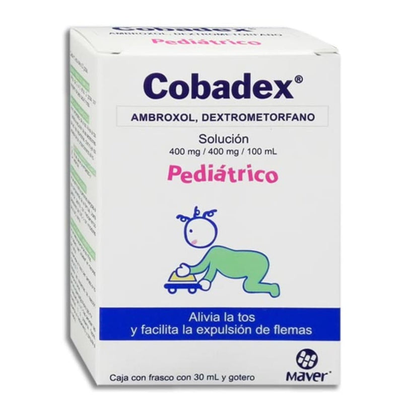 Ambroxol-dextrometorfano gts 400 mg/400 mg 30 ml (cobadex pediatrico)